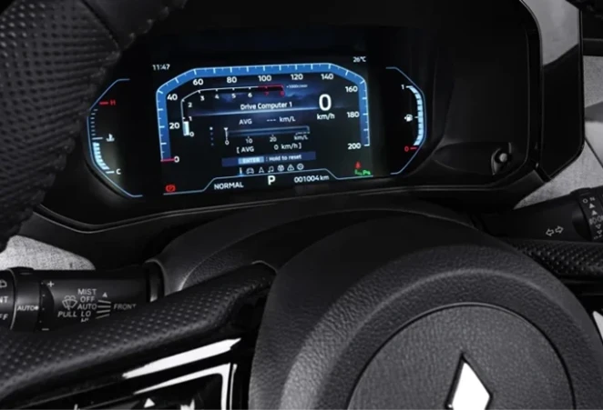 Mitsubishi New Xforce HEV - 8 inch Digital Driver Display