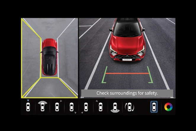 Mitsubishi New Xforce HEV - Multi Around Monitor